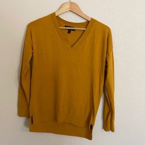 Mustard yellow sweater by Banana Republic Factory